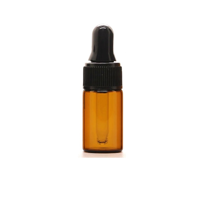 1 ml 2 ml 3 ml 5 ml amber glass dropper bottle small diffuser aromatherapy bottles of essential oil