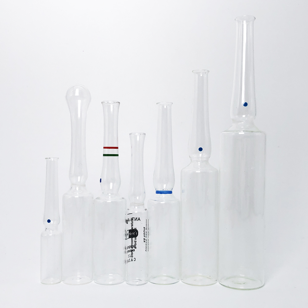 1 ml 2ml 5ml 10ml empty low borosilicate steroid vitamin glass ampoule types B and vials