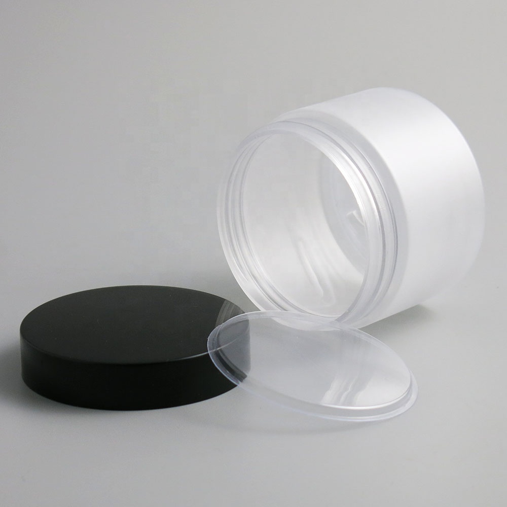 1 oz 2 oz 4 oz 5 oz 8 oz 12 oz 16 oz food grade plastic pet frosted cosmetic jar for body scrub