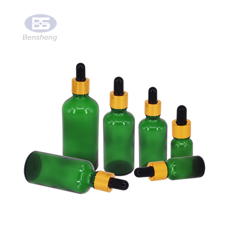 1 oz 2oz 4oz clear glass dropper bottles for oil in stock