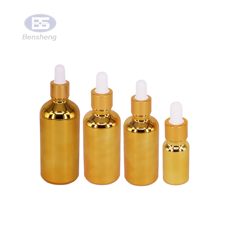 1 oz 2oz 4oz clear glass dropper bottles for oil in stock