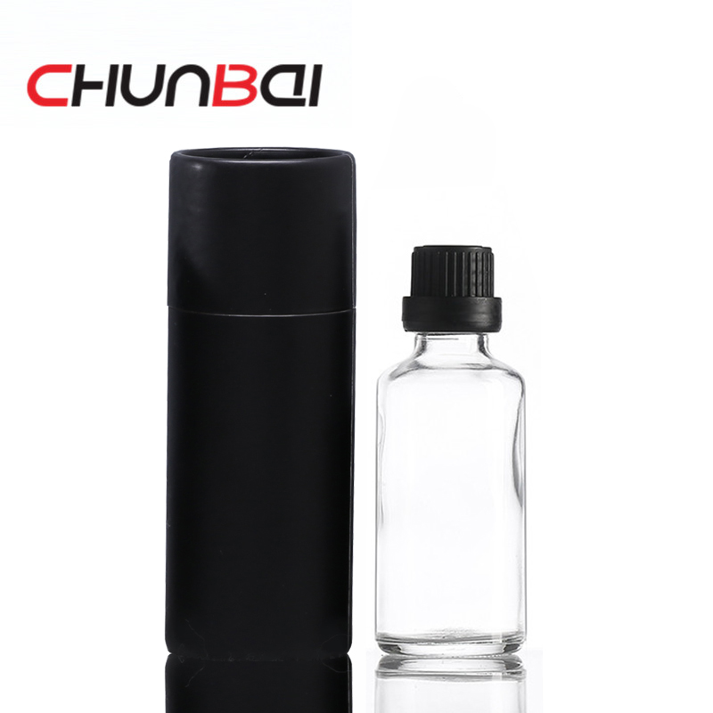1 oz/30ml black glass bottle for essential oil dropper bottles
