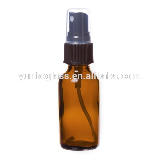 1 oz. Amber Glass Bottles with Misting Spray Tops perfect for mist and share perfumes, floral waters, spritzes, body sprays,