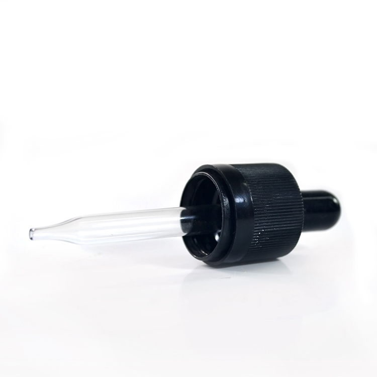 1 oz Green Boston Glass Bottle with Glass Eye Droppers