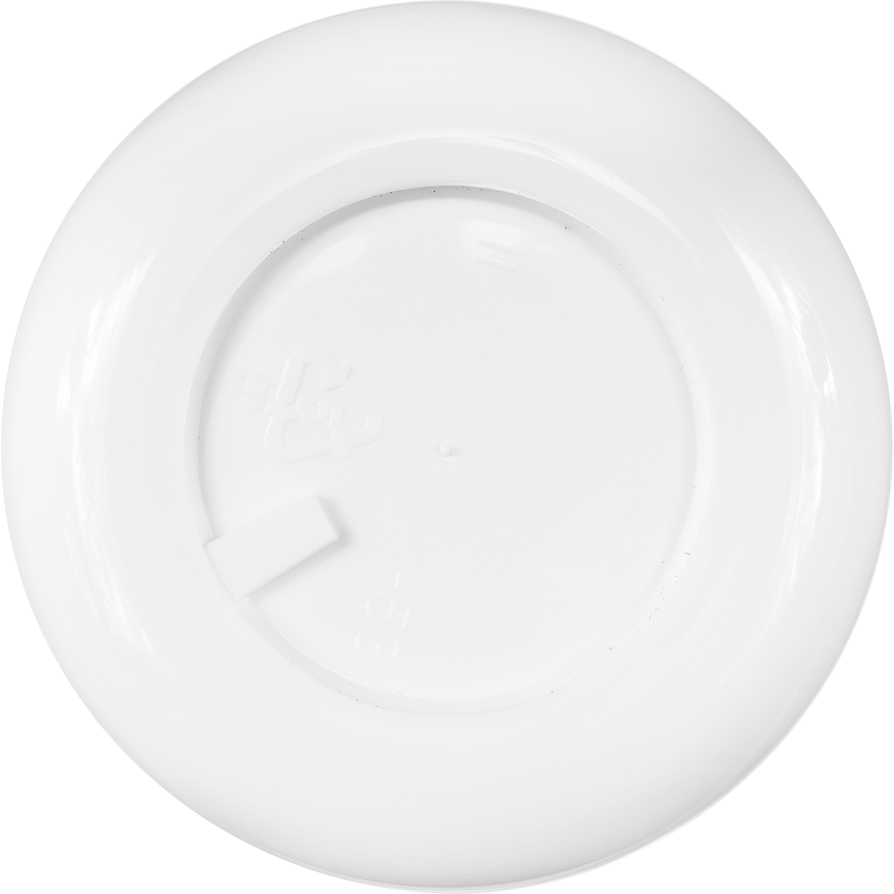 1 oz. White PP Plastic Wide Mouth Jar, Double Wall, 53mm 53-400