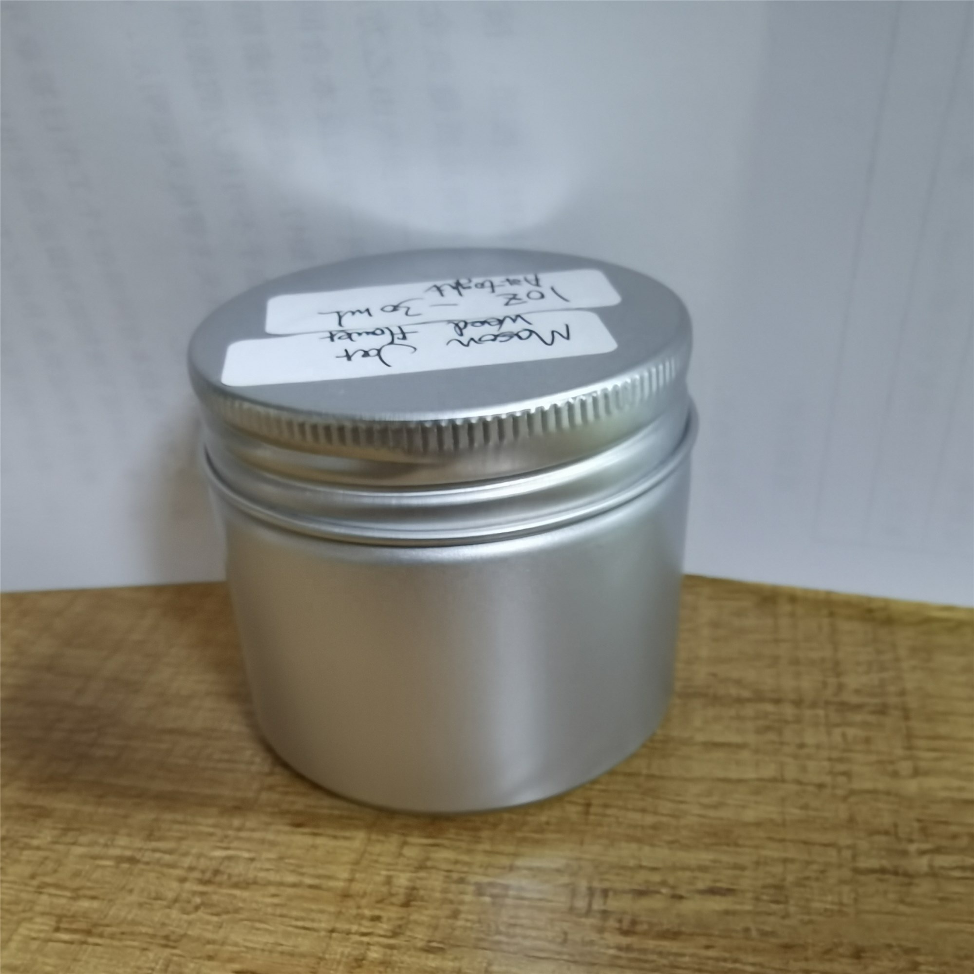 1 oz Wide Mouth Glass Mason Jar With Tin Lid,Custom Printing
