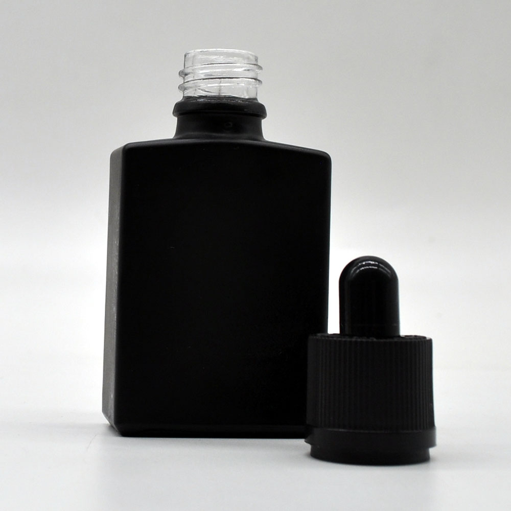 1 oz amber e liquid 15ml 30ml square glass bottle with dropper 50ml