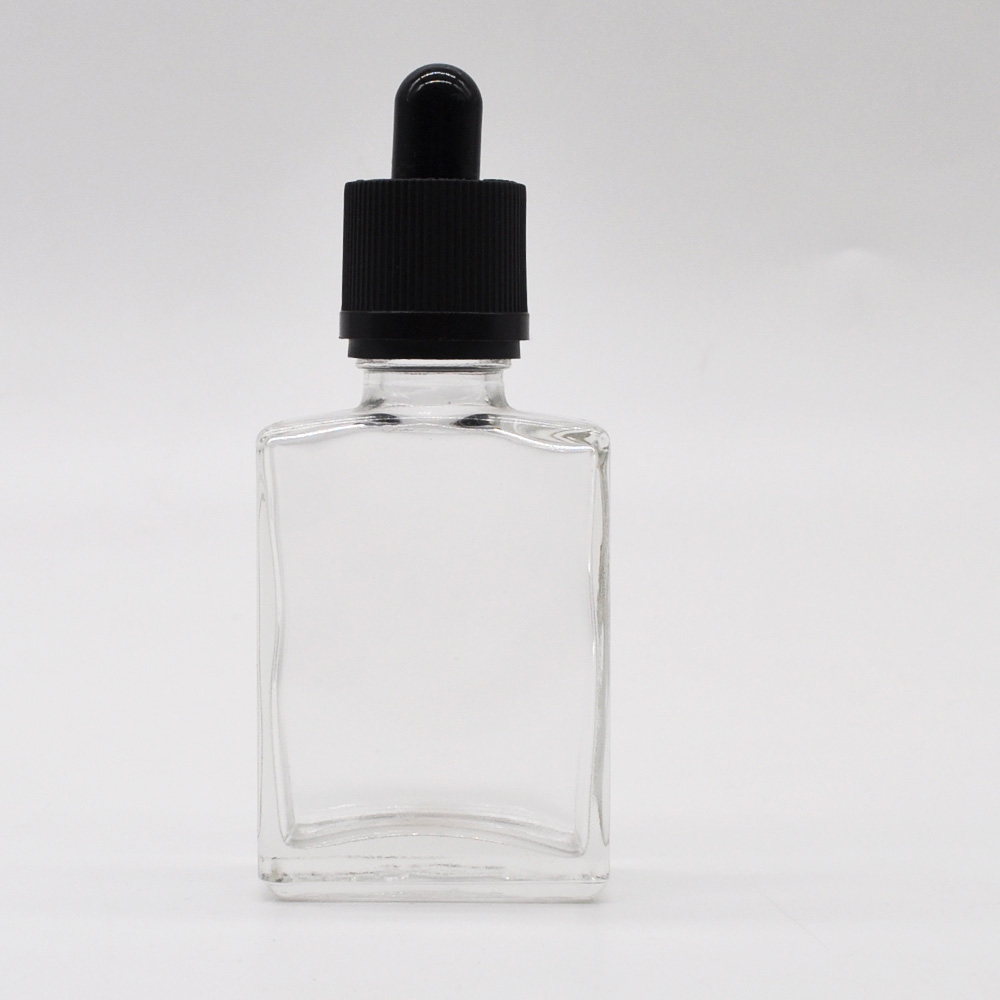 1 oz amber e liquid 15ml 30ml square glass bottle with dropper 50ml