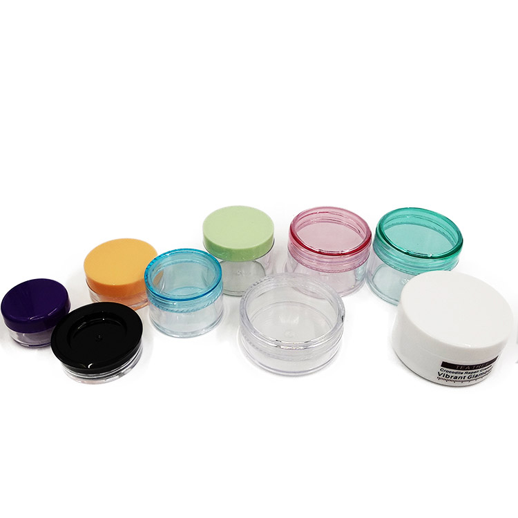 1 oz  jars PS lotion balm 5g 1oz 10g cream plastic cosmetic jar with lids