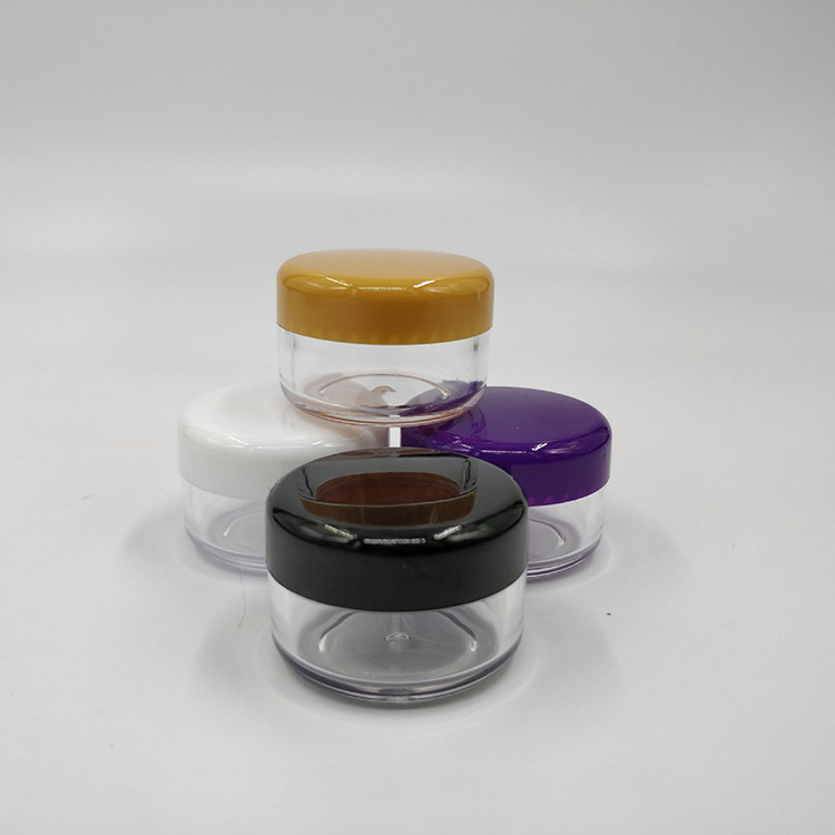 1 oz jars PS lotion balm 5g 1oz 10g cream plastic cosmetic jar with lids