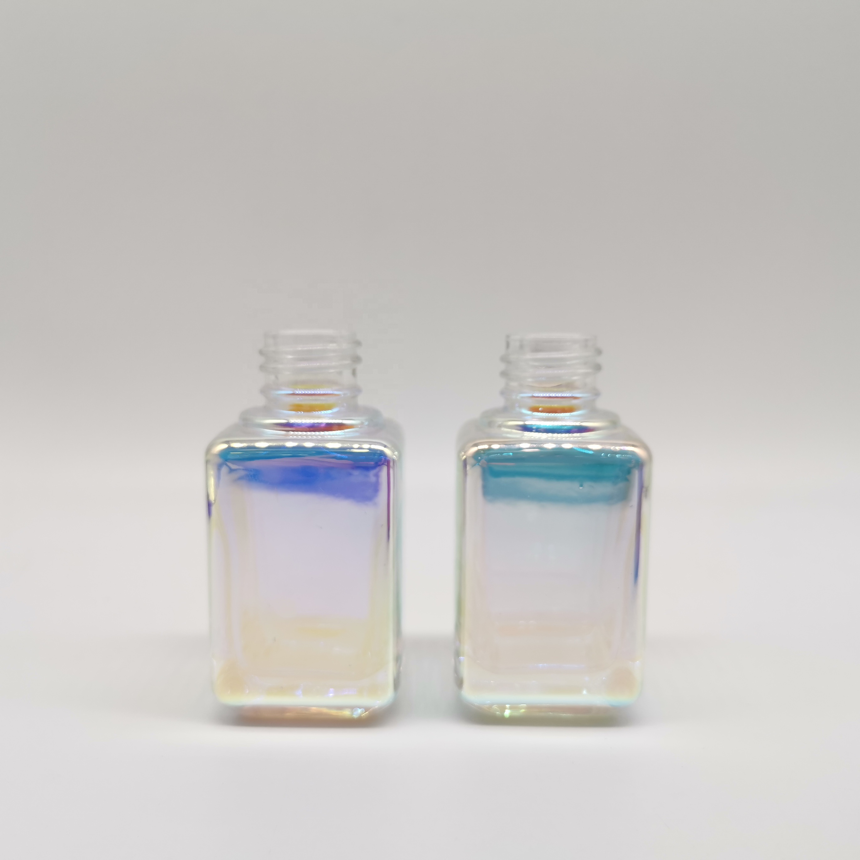 10-15ml Empty Nail Polish Gel Polish Bottles With White Brush