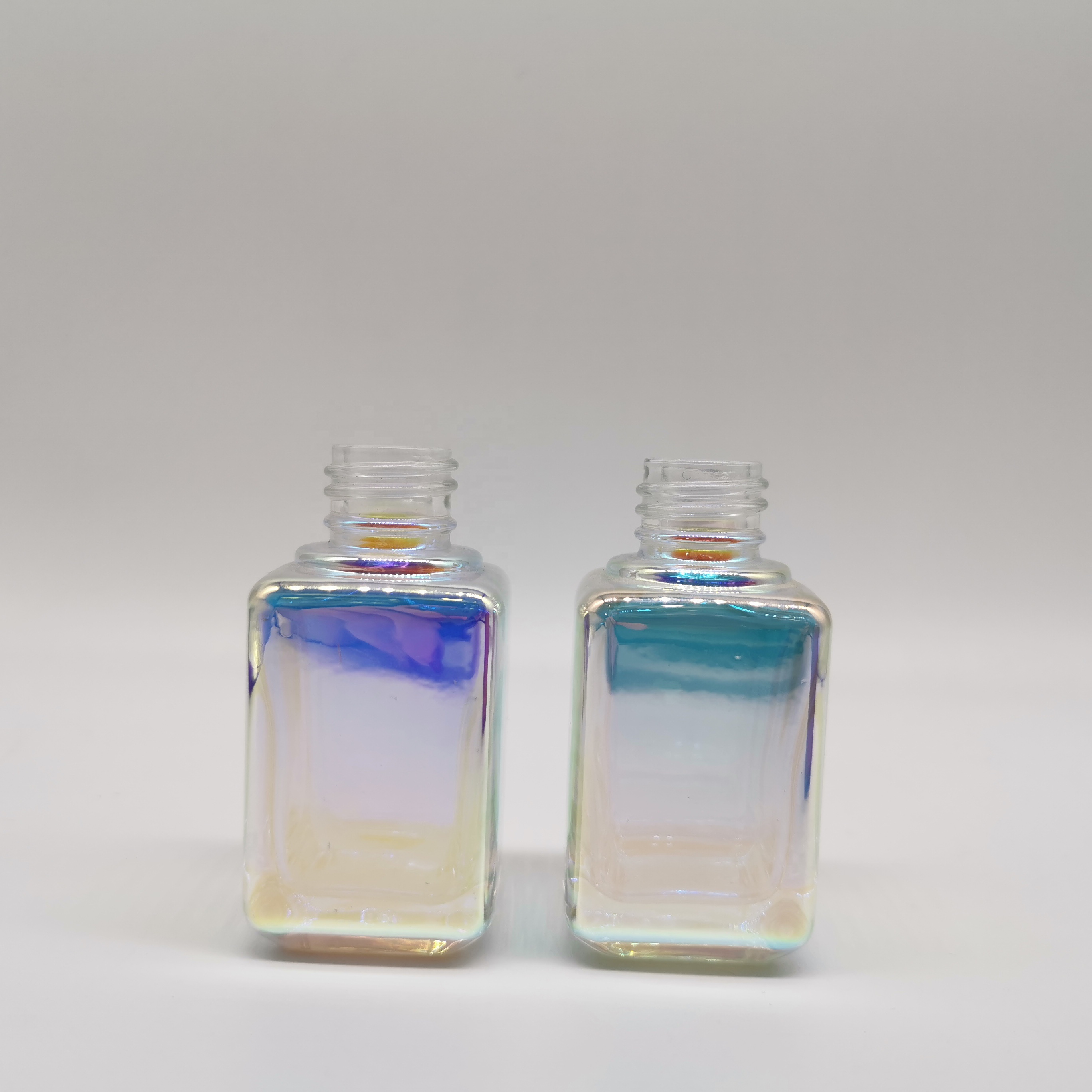 10-15ml Empty Nail Polish Gel Polish Bottles With White Brush