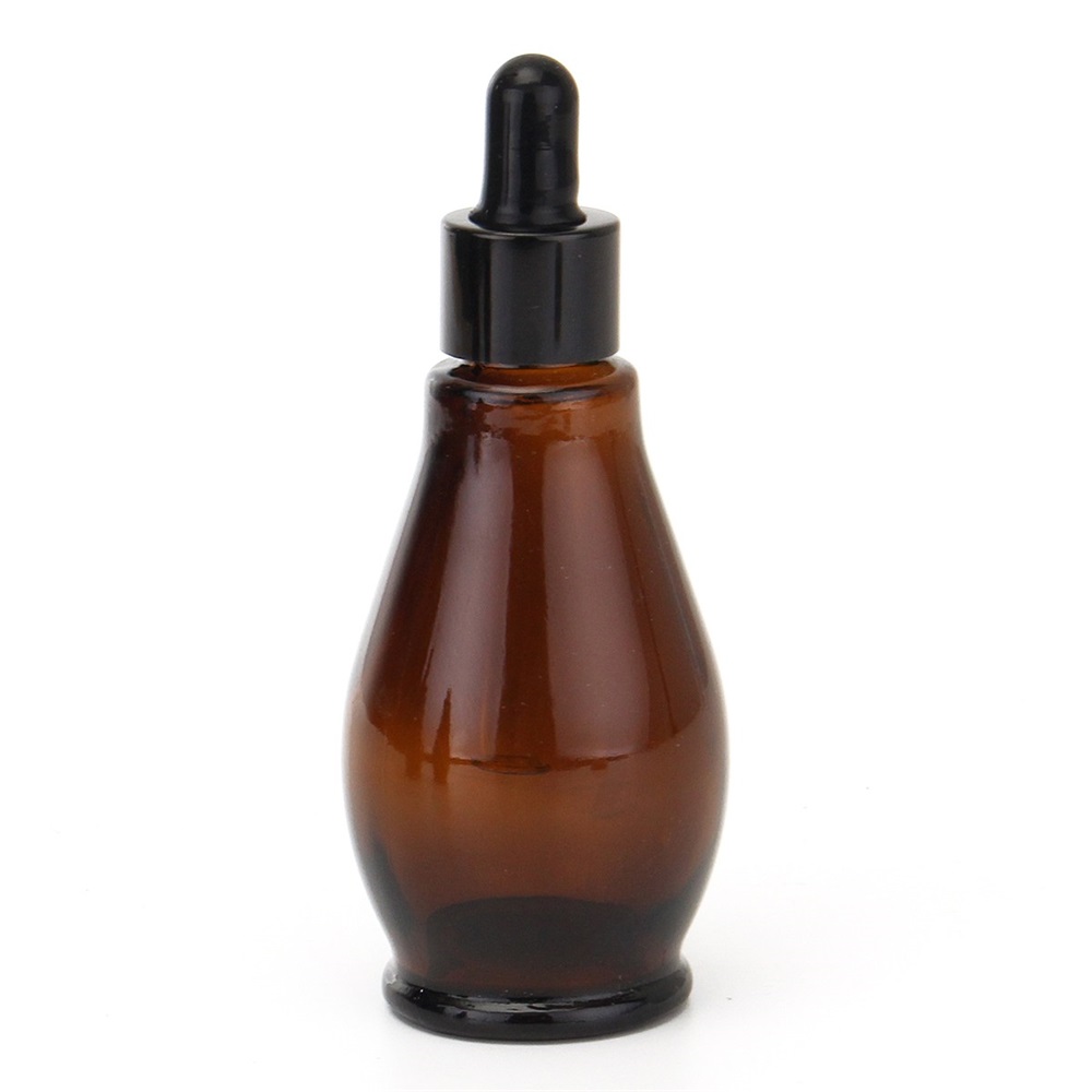 10/20/30/50/100ml Amber Glass 30ml Dropper Bottle 100ml Essential Oil Perfume Pipette Bottles Refillable Empty Container