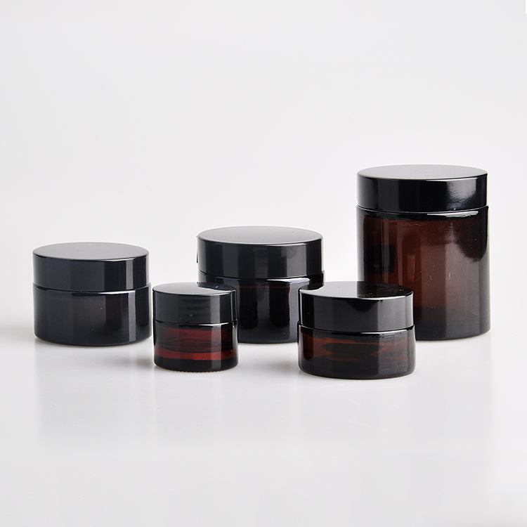 10/20/30 ml Frosted Cream Jars With Gold Screw Cap Custom Cream Jar