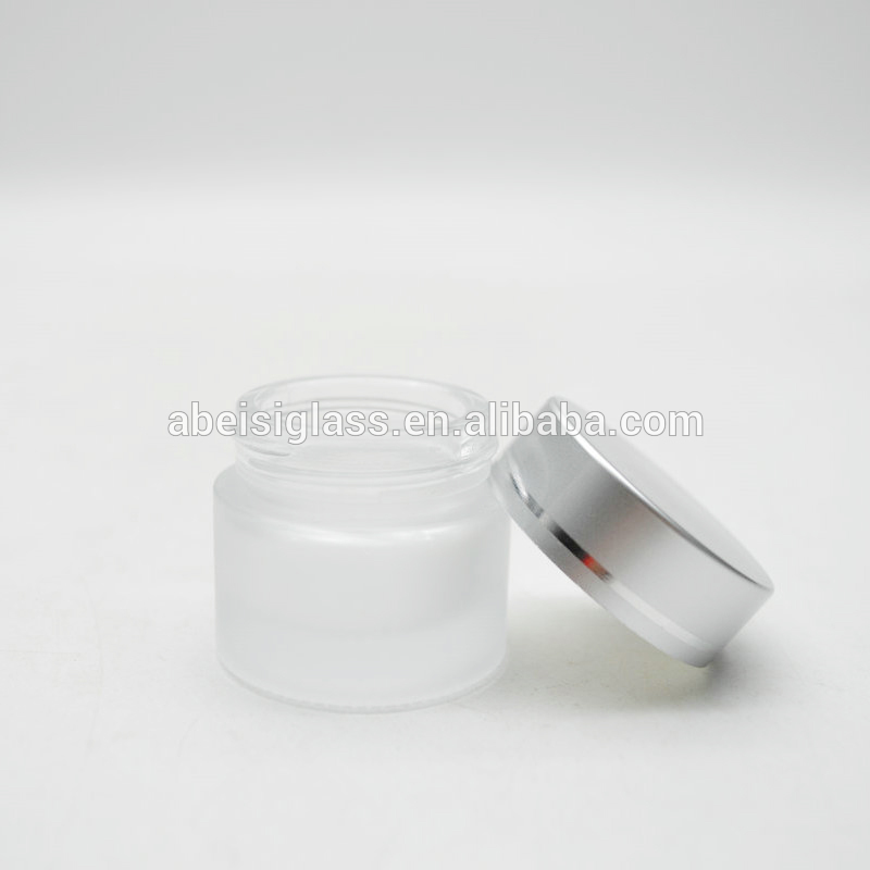 10 Grams/10 ML Jars Glass Cosmetic Cream Jar Bottle with Plastic Lid Empty Cosmetic Containers