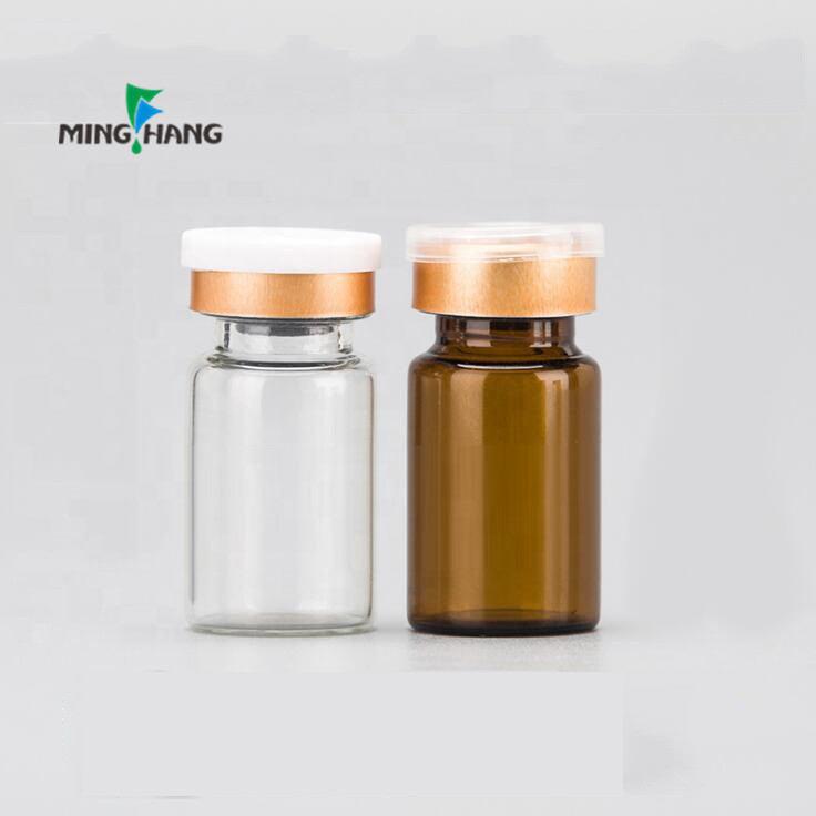 10 ML Cillin bottle glass ampoule head freeze-dried powder bottle hyaluronic acid bottle