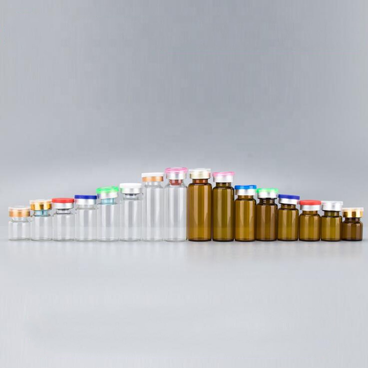 10 ML Cillin bottle glass ampoule head freeze-dried powder bottle hyaluronic acid bottle