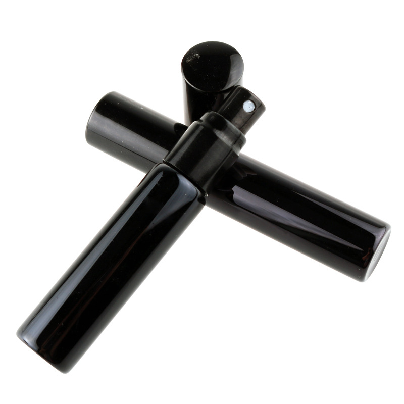 10 ML UV Glass Empty Refillable Cosmetic Toner Perfume Spray Pump Bottle