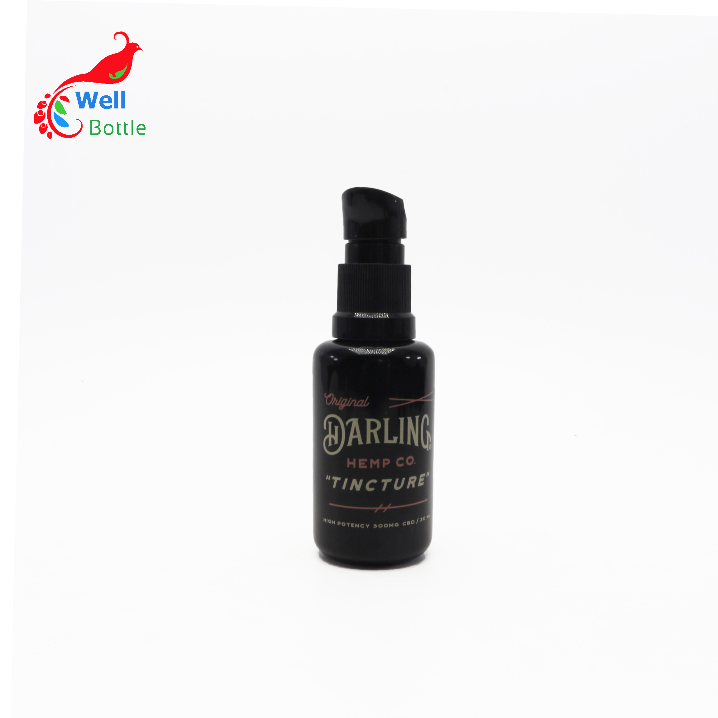 10 Ml (1.7 fl oz) Travel Size Black Ultraviolet 5g Glass Screwtop Jar Sample bottle packaging DV241E