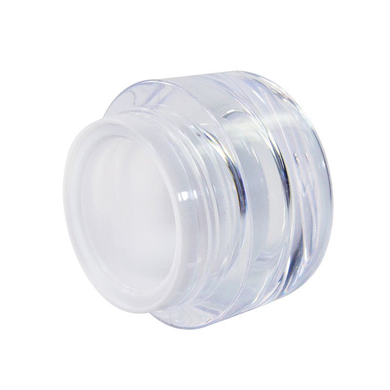 10 g Round bottle transparent acrylic cosmetic jar cream bottle