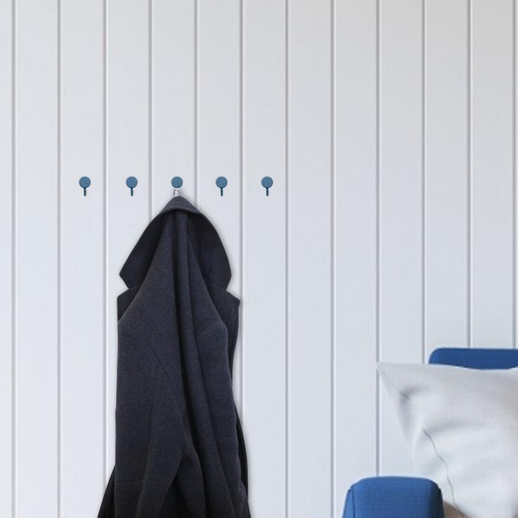 10 hooks installed hooks creative bathroom strong nail-free wall seamless paste magic double-sided adhesive hook