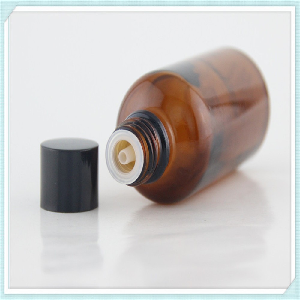 10 ml 15 ml 20 ml 30 ml 50ml 100ml low moq luxury fragrance cylinder perfume dropper Coconut essential oil glass bottle / screw