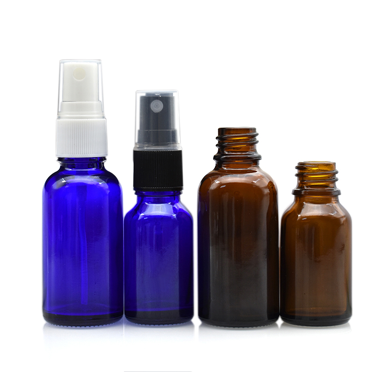 10 ml 15 ml 30 ml Amber Glass Spray bottles for Essential Oils