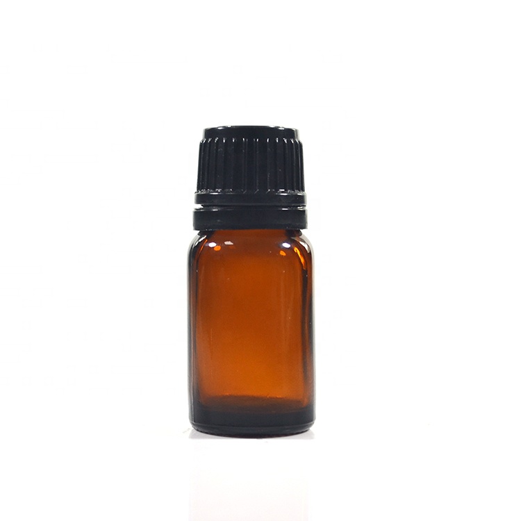 10 ml 15 ml empty essential oil euro dropper amber glass oil bottle with tamper proof screw cap