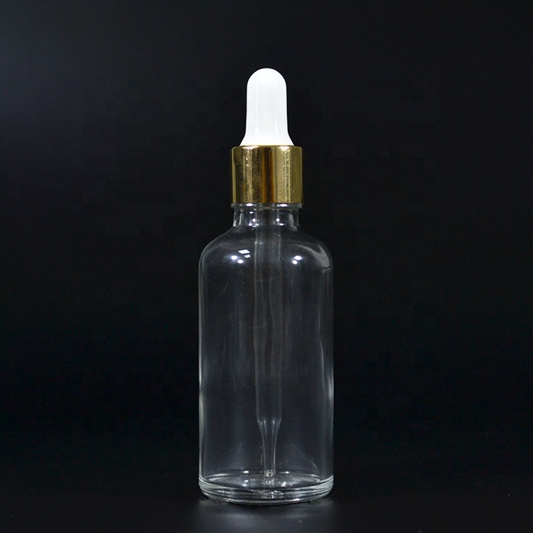 10 ml 15ml 50ml 100ml Clear Glass Dropper Essential Oil Bottle 30ml 60ml 120ml