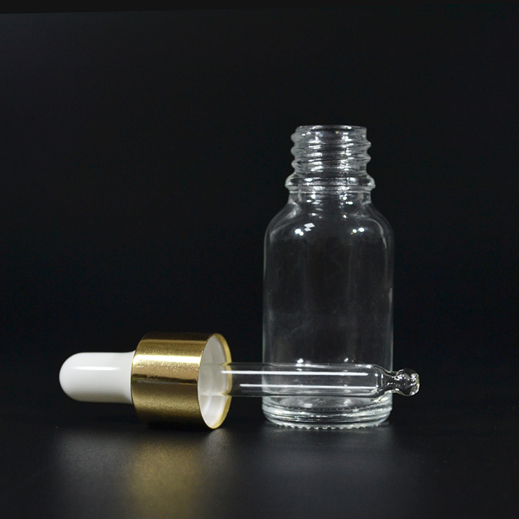 10 ml 15ml 50ml 100ml Clear Glass Dropper Essential Oil Bottle 30ml 60ml 120ml