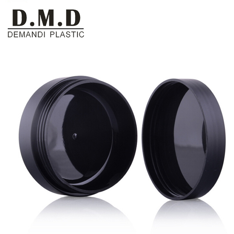 10 ml 50 grams 30g 1oz 30 ml 100grams 100 ml plastic PP empty matte black cosmetic pomade gel jar
