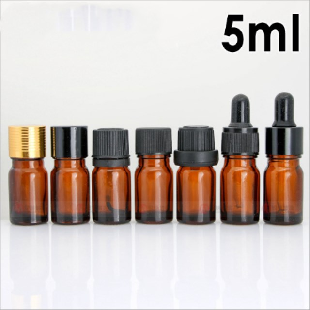 10 ml clear/green/amber/blue colored glass essential oil bottle price