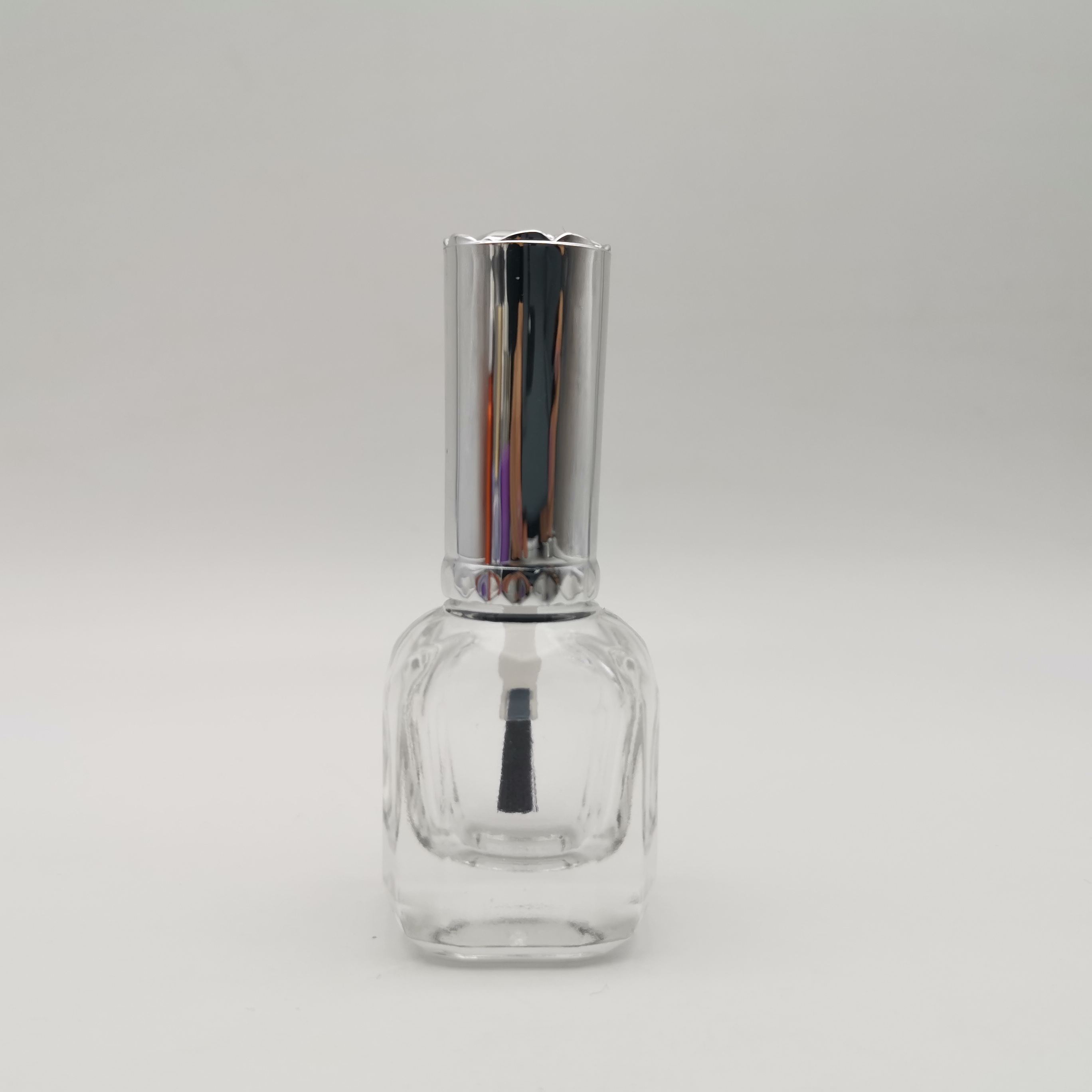 10 ml empty custom 15ml square nail gel polish bottles glass