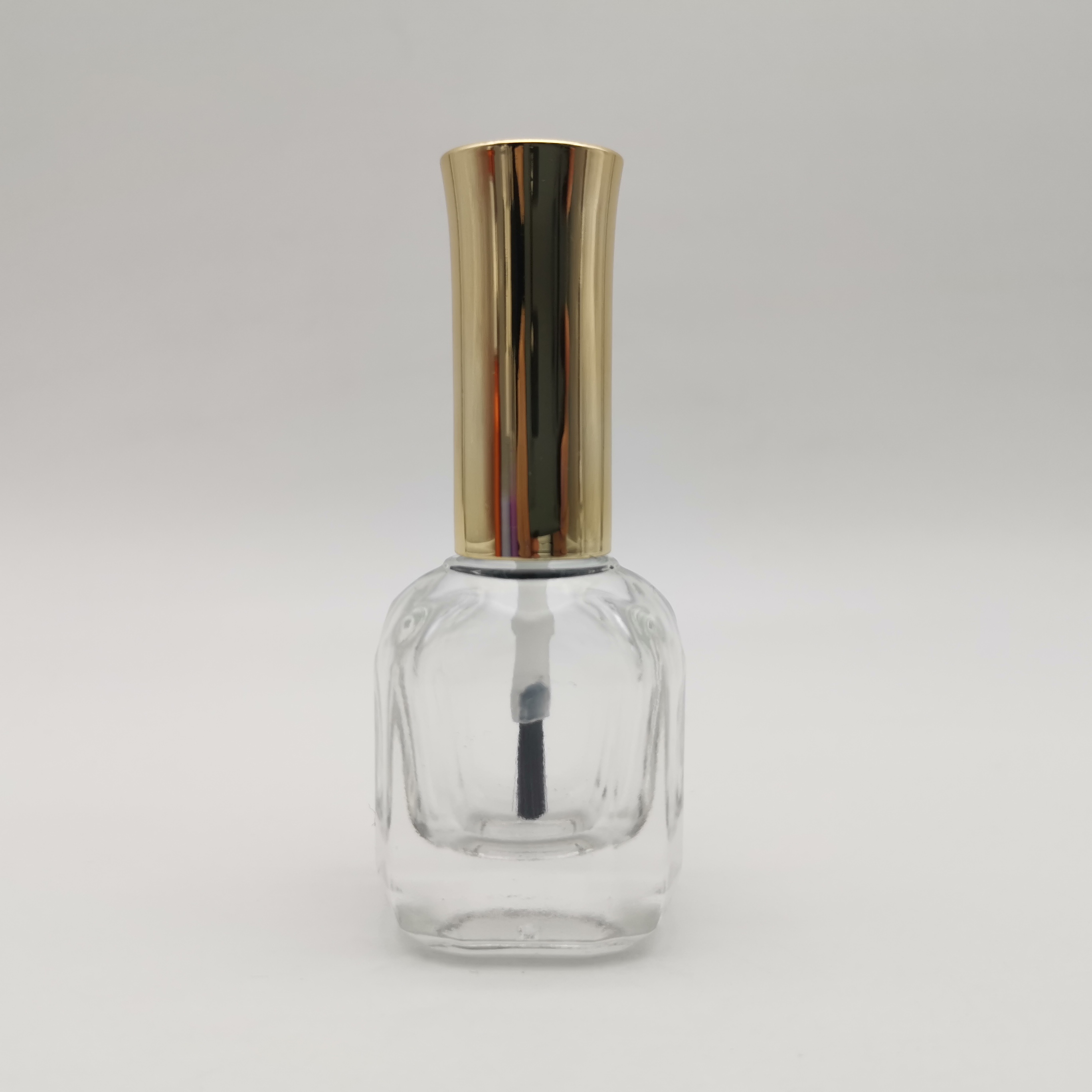 10 ml empty custom 15ml square nail gel polish bottles glass