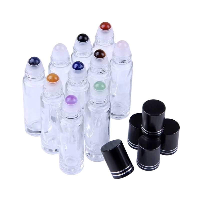 10 ml empty labradorite essential oil roller bottle frost 10ml for essential oil