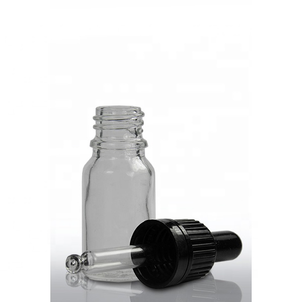 10 ml mini clear sprayer glass bottle for perfume samples packaging