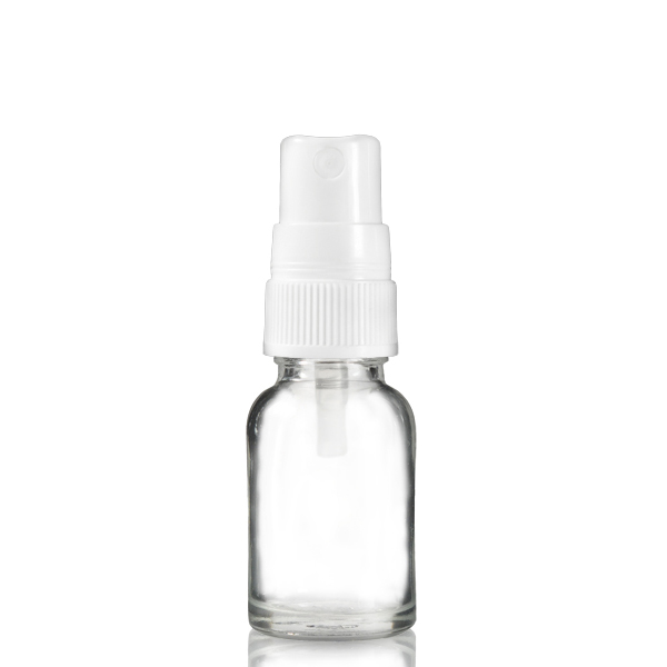 10 ml mini clear sprayer glass bottle for perfume samples packaging