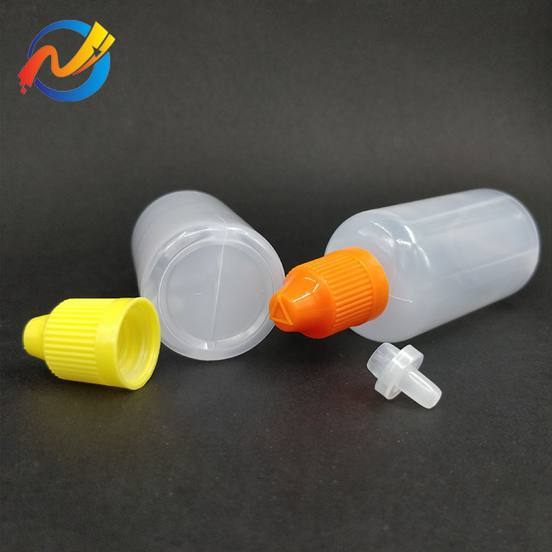 100 Ml 50ml Plastic Squeeze Pe E Liquid Ldpe Eye Dropper Bottle With Childproof Tamper Evident Cap