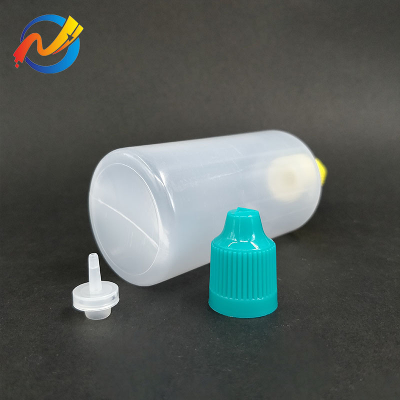 100 Ml 50ml Plastic Squeeze Pe E Liquid Ldpe Eye Dropper Bottle With Childproof Tamper Evident Cap