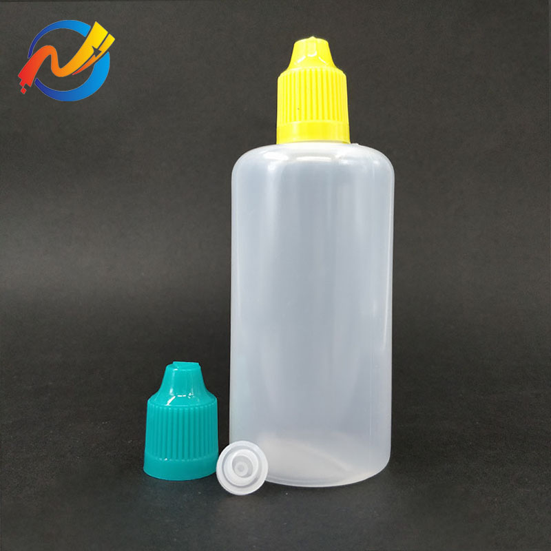 100 Ml 50ml Plastic Squeeze Pe E Liquid Ldpe Eye Dropper Bottle With Childproof Tamper Evident Cap