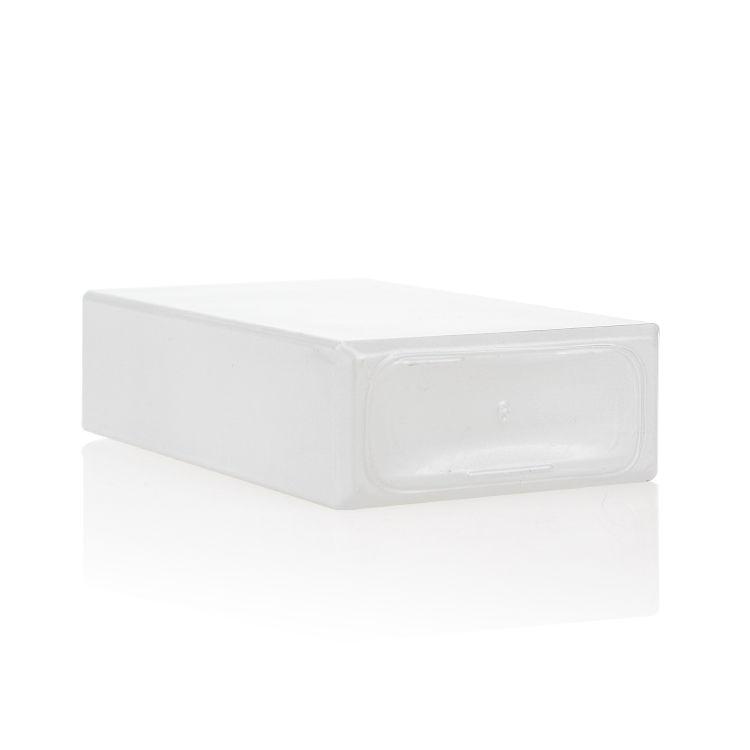 100 Ml Black White China Vintage Glass Square Perfume Bottles With Pump For Perfume Packaging