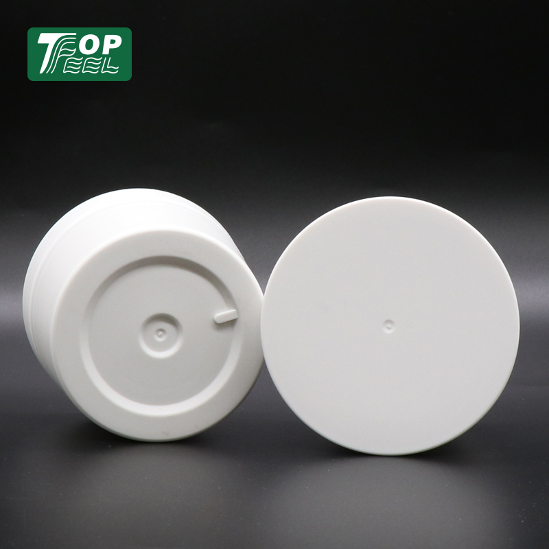 100% Recycled Eco friendly Post Consumer Resin PCR Material 120ML PP Plastic Cosmetic Cream jar