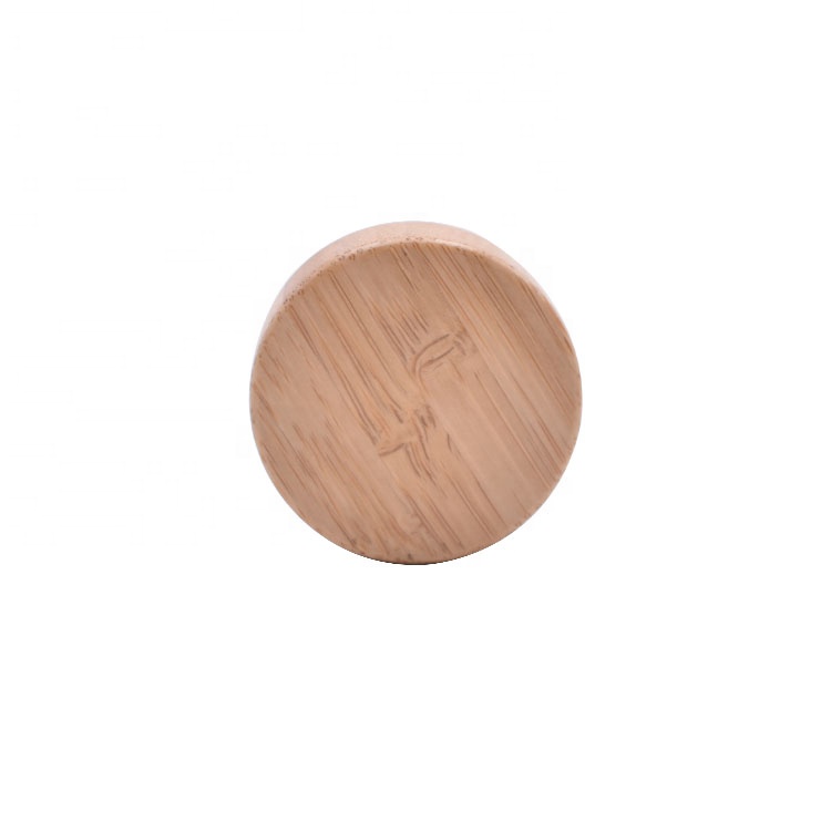 100% eco friendly no inner bamboo lid 5g natural cosmetic jar bamboo glass jar