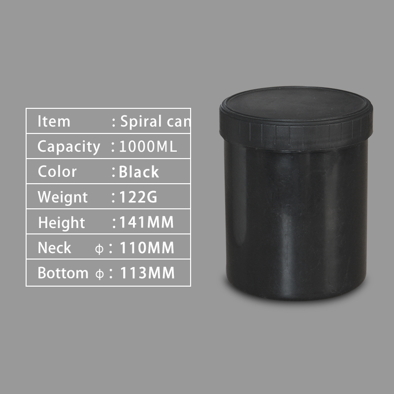 100 ml 1000ml round small desk plastic trash can
