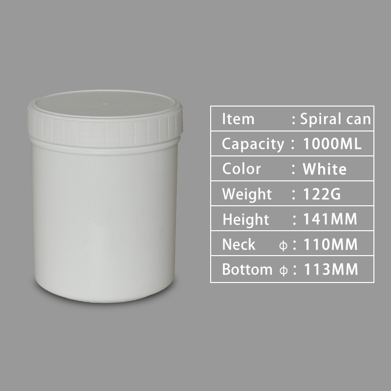 100 ml 1000ml round small desk plastic trash can