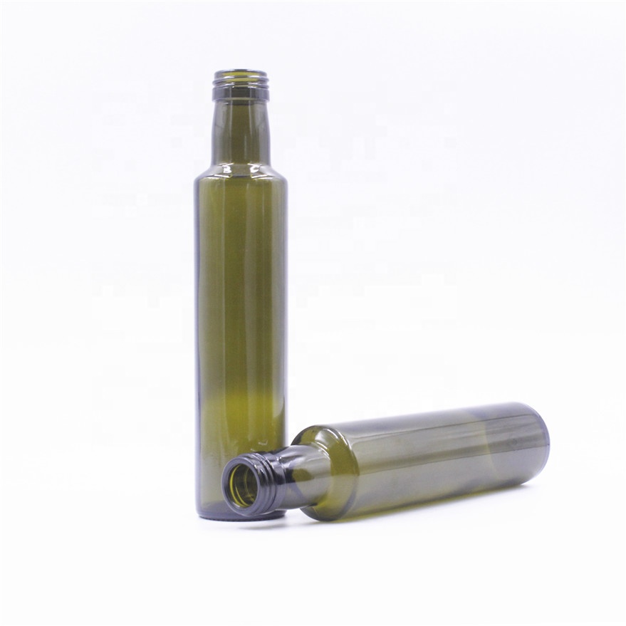 100 ml 250 ml 375 ml 500 ml 750 ml 1000 ml dark green brown clear color round square glass olive oil bottles