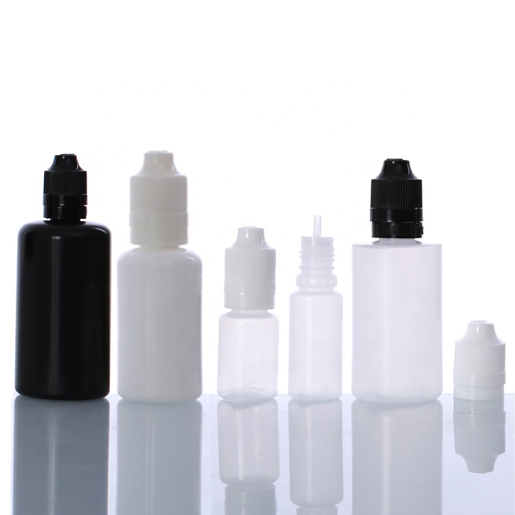 100 ml 50ml Plastic Squeeze Pe E Liquid LDPE Eye Dropper Bottle with Childproof Tamper Evident cap