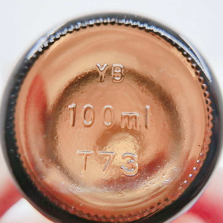 100 ml Amber round glass dropper bottle essential oil packing good price