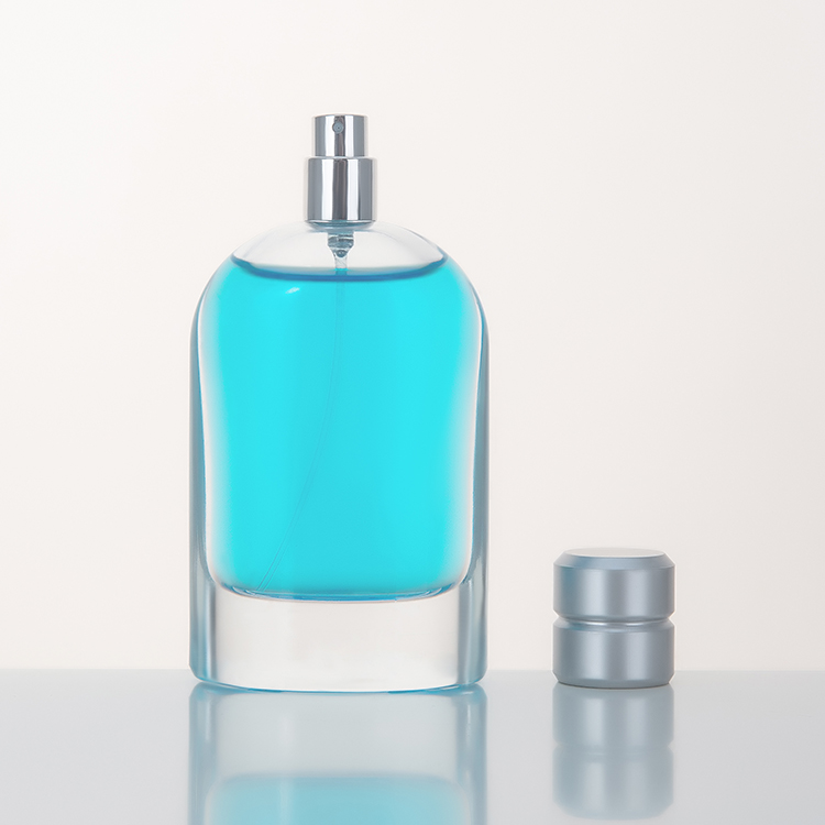 100 ml antique perfume clear empty glass bottle