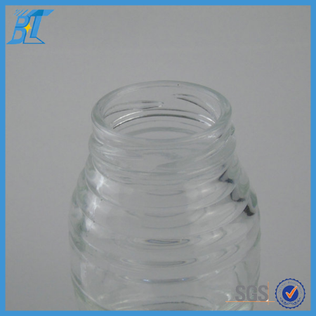 100 ml bee hive glass honey bottles jar with lug lid